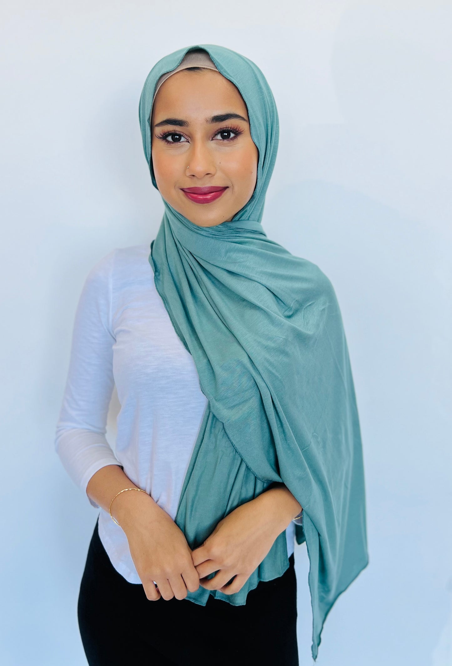 Sage Jersey Hijab