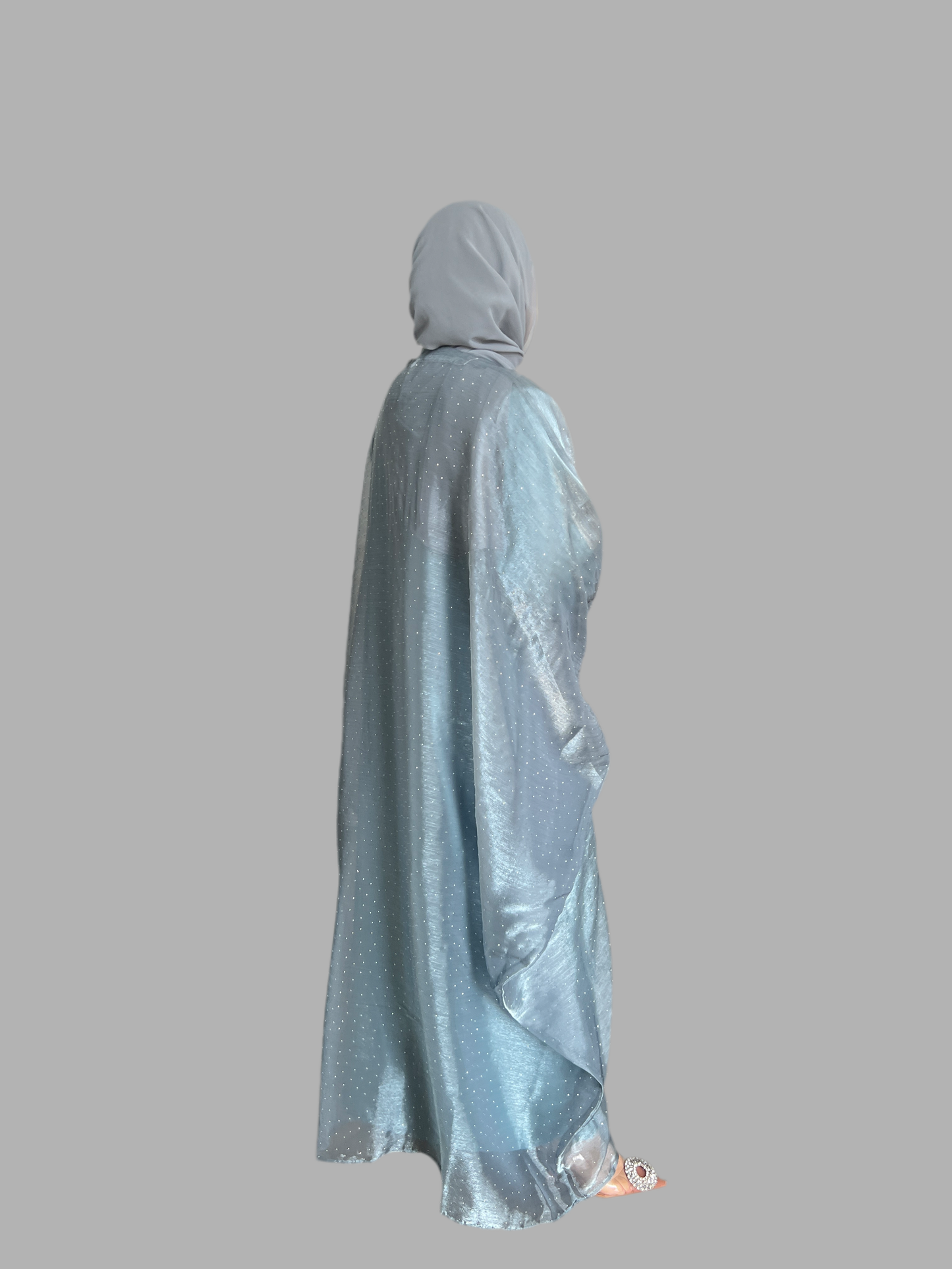 Jazah Organza abaya set