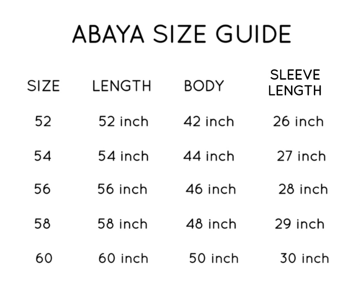 Breathable Abaya