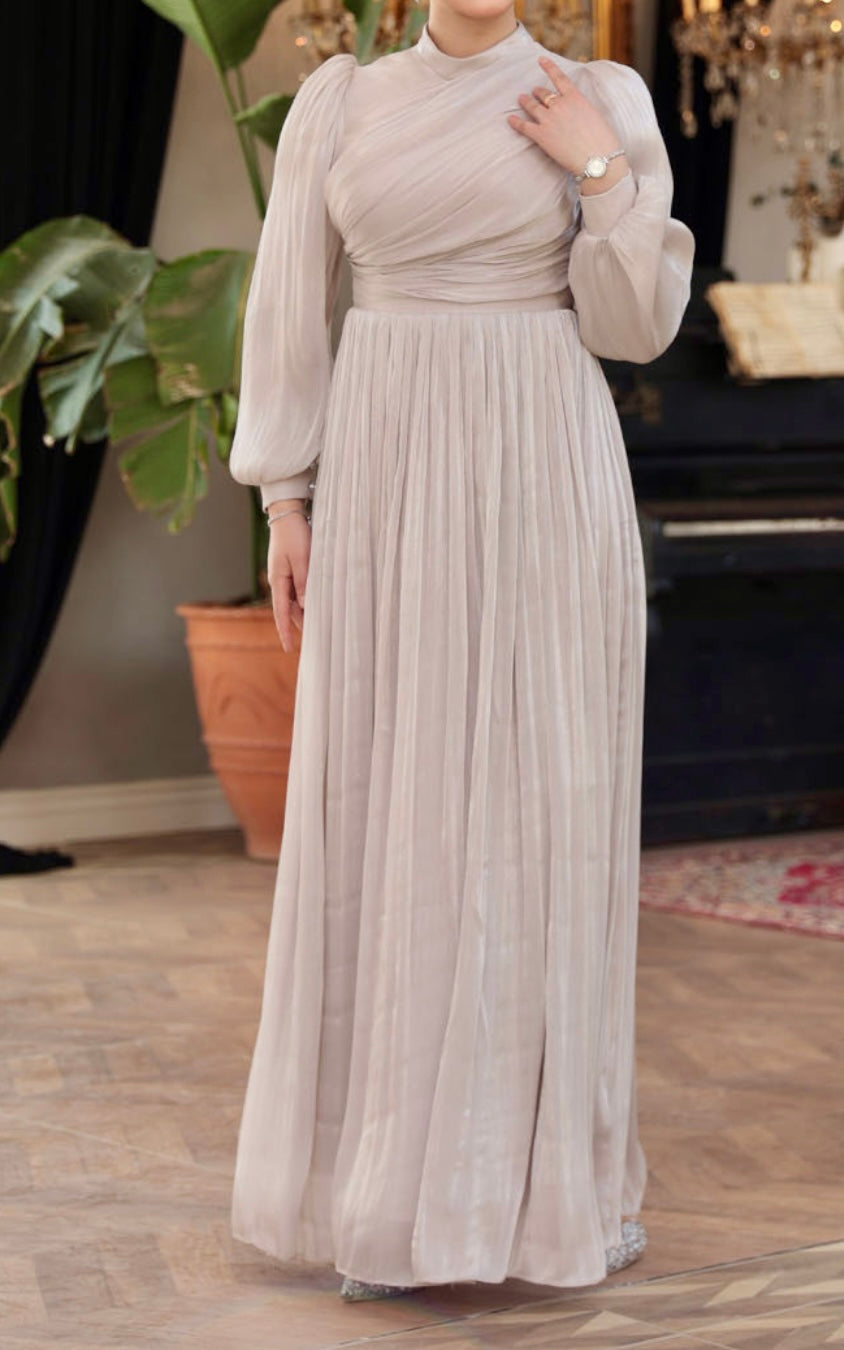Creamy champagne gown