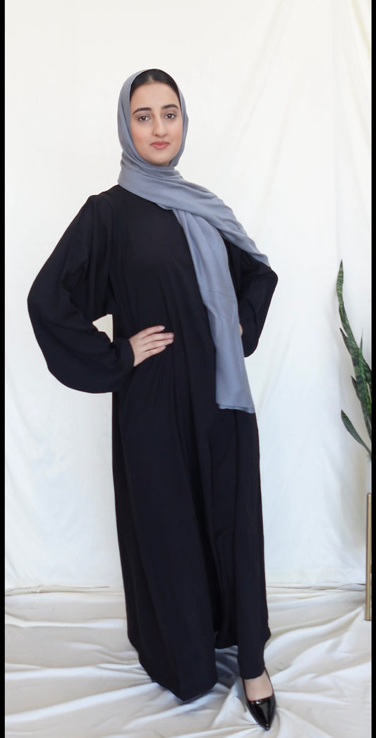 Breathable Zipper Pocket Abaya