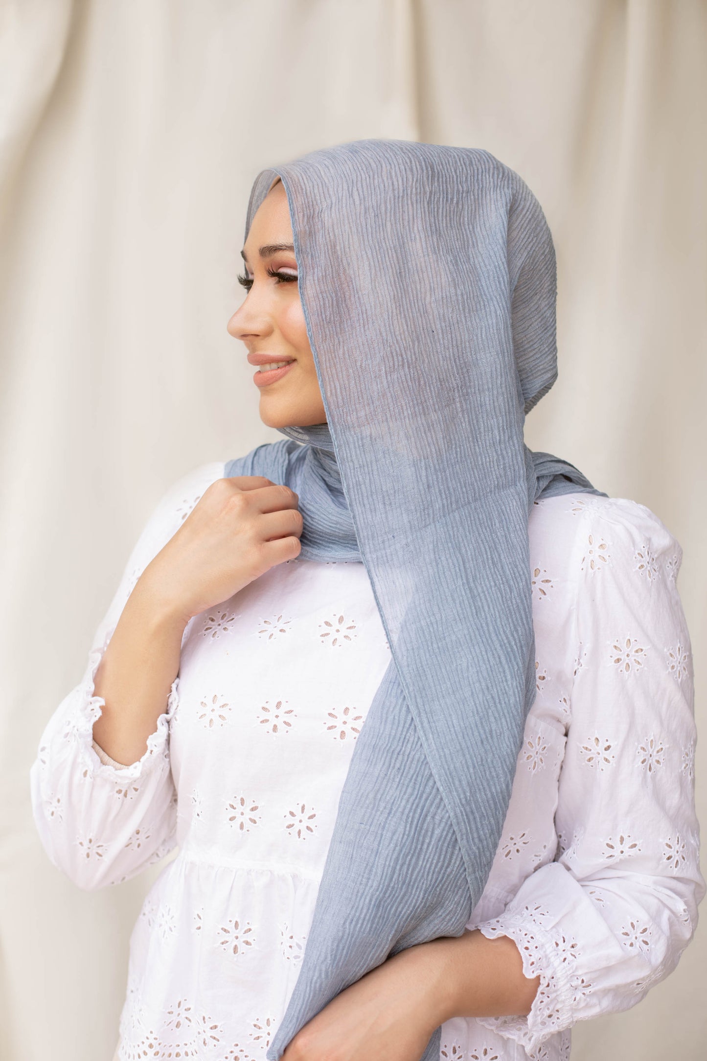 Crinkle Cotton Hijab