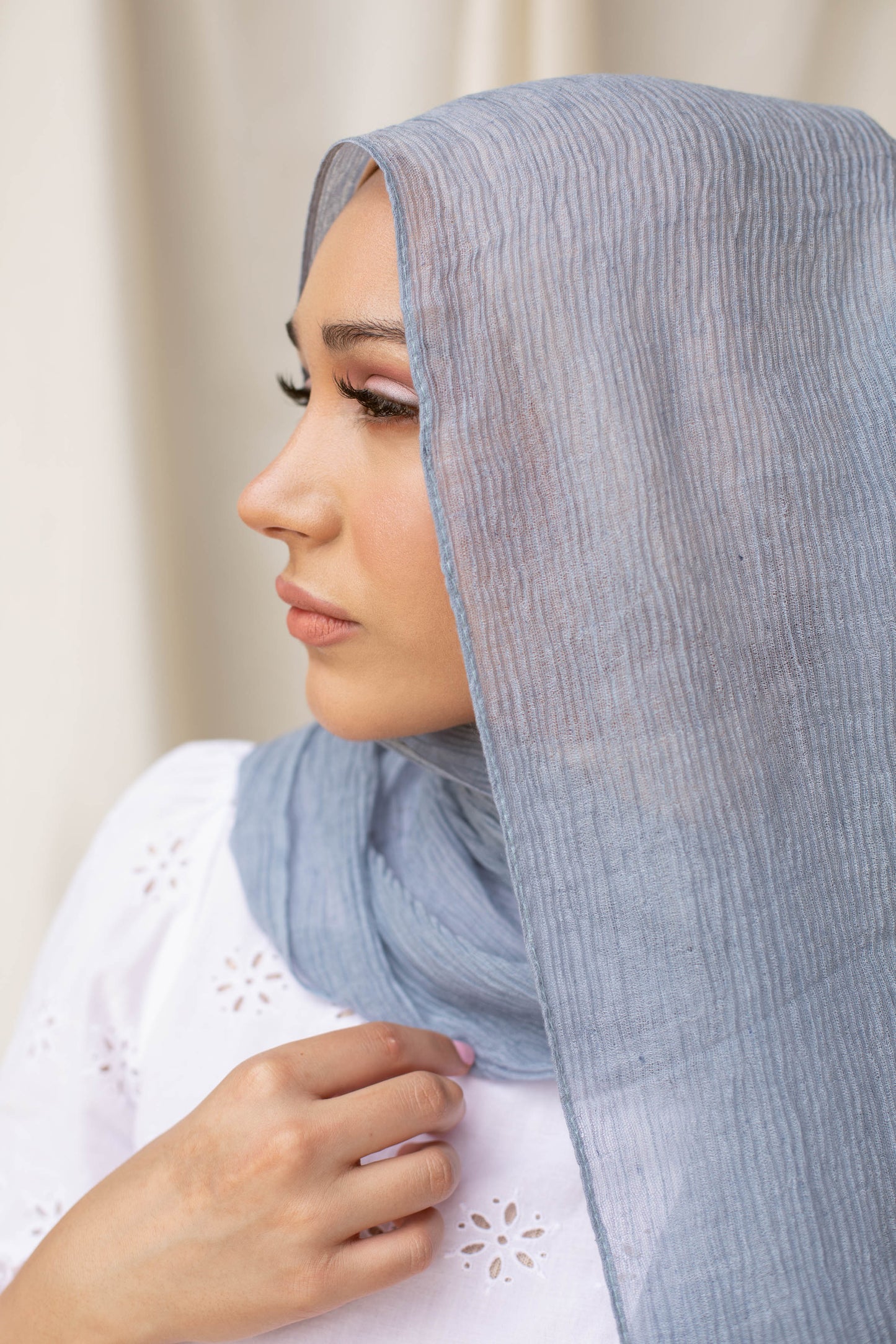 Crinkle Cotton Hijab