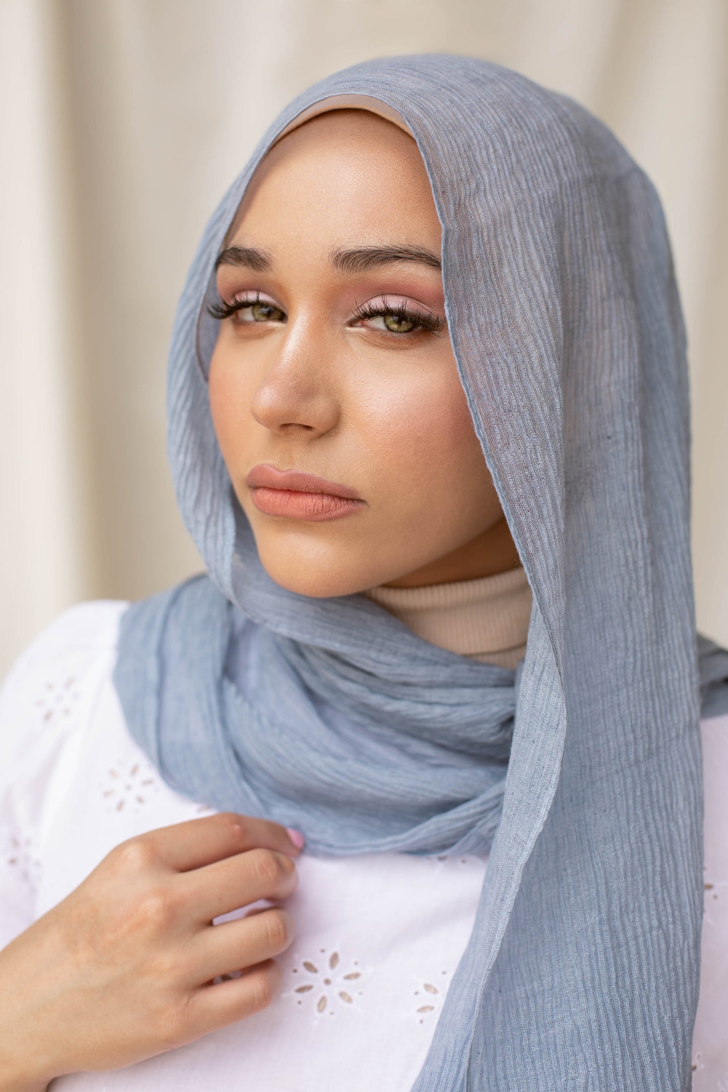 Crinkle Cotton Hijab