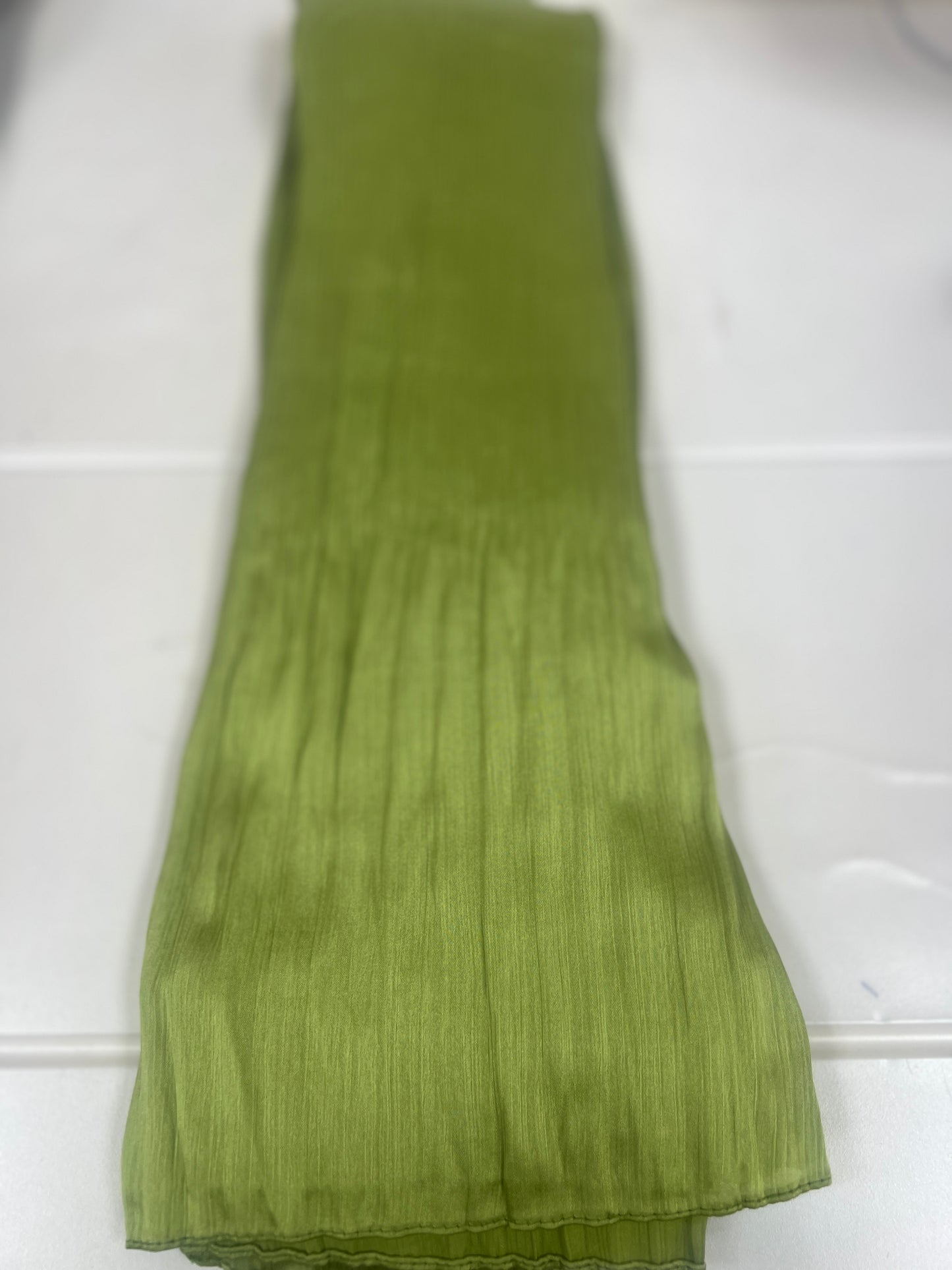 Pleated Silk