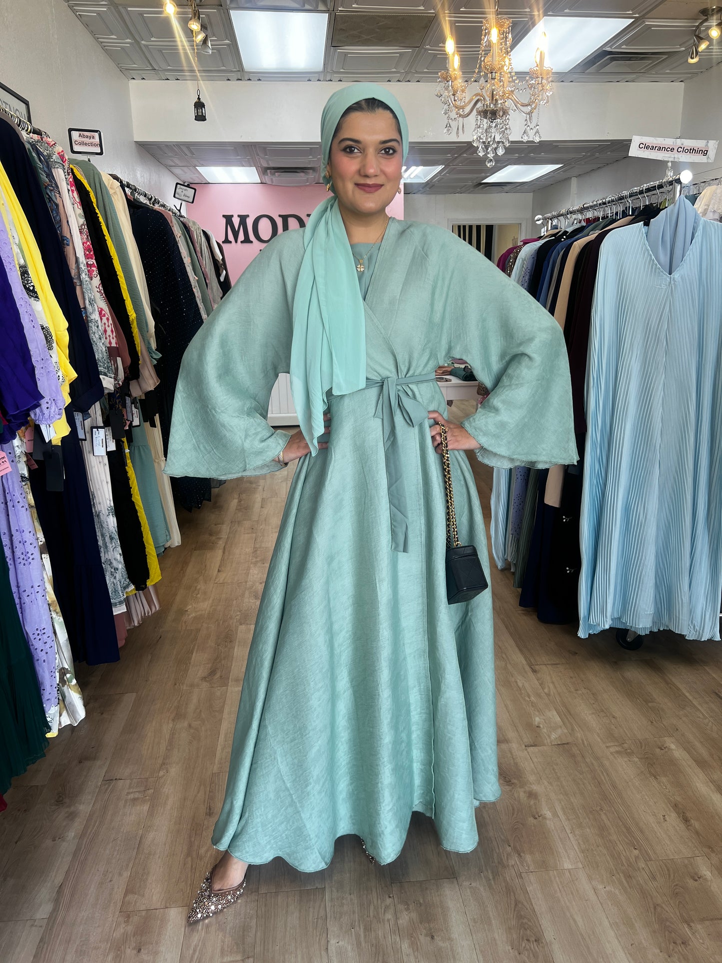 Noor Elara abaya set