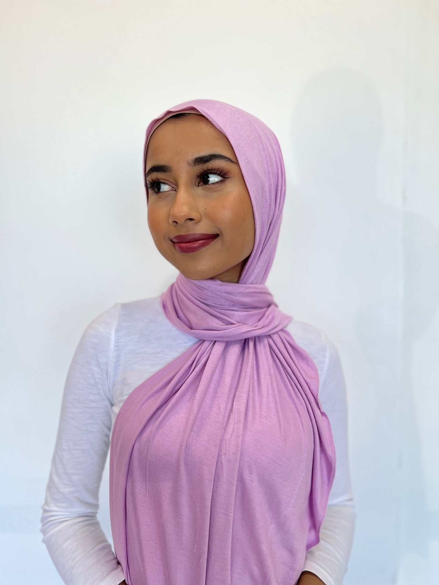 Lilac Jersey Hijab