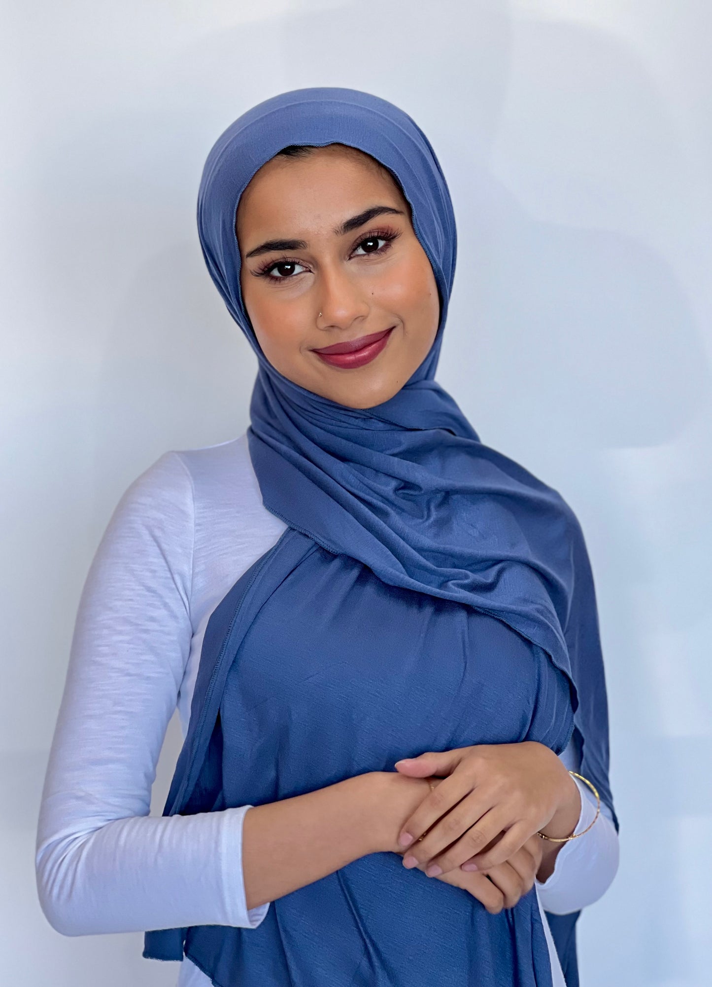 Perwinkle Jersey Hijab