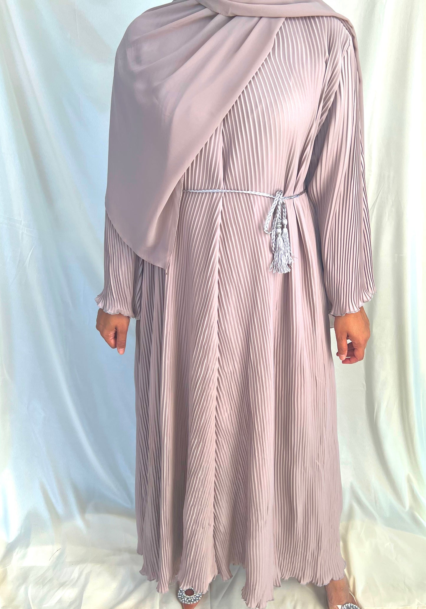 Layan pleated abayas
