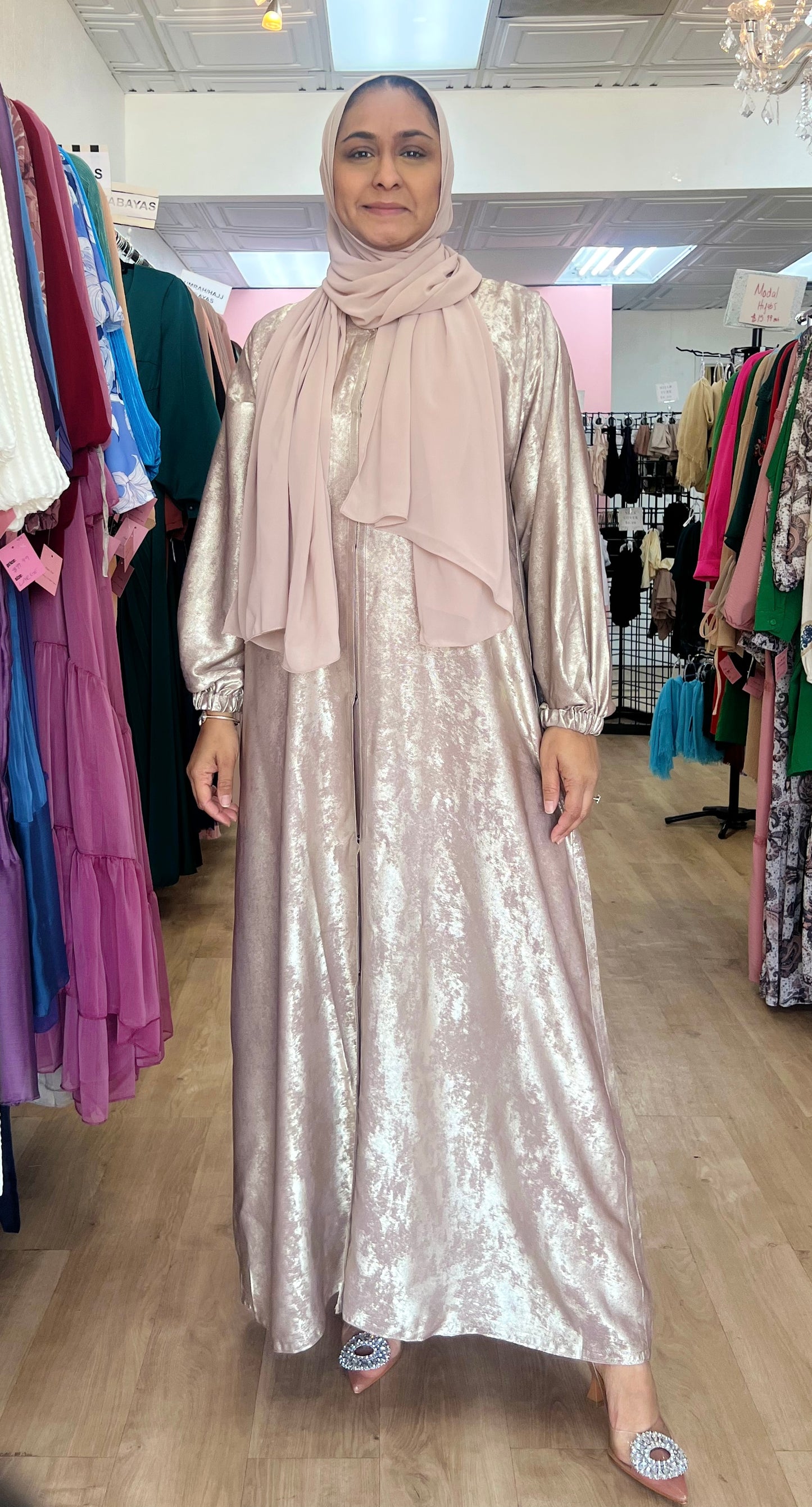 Farasha Mauve Abaya