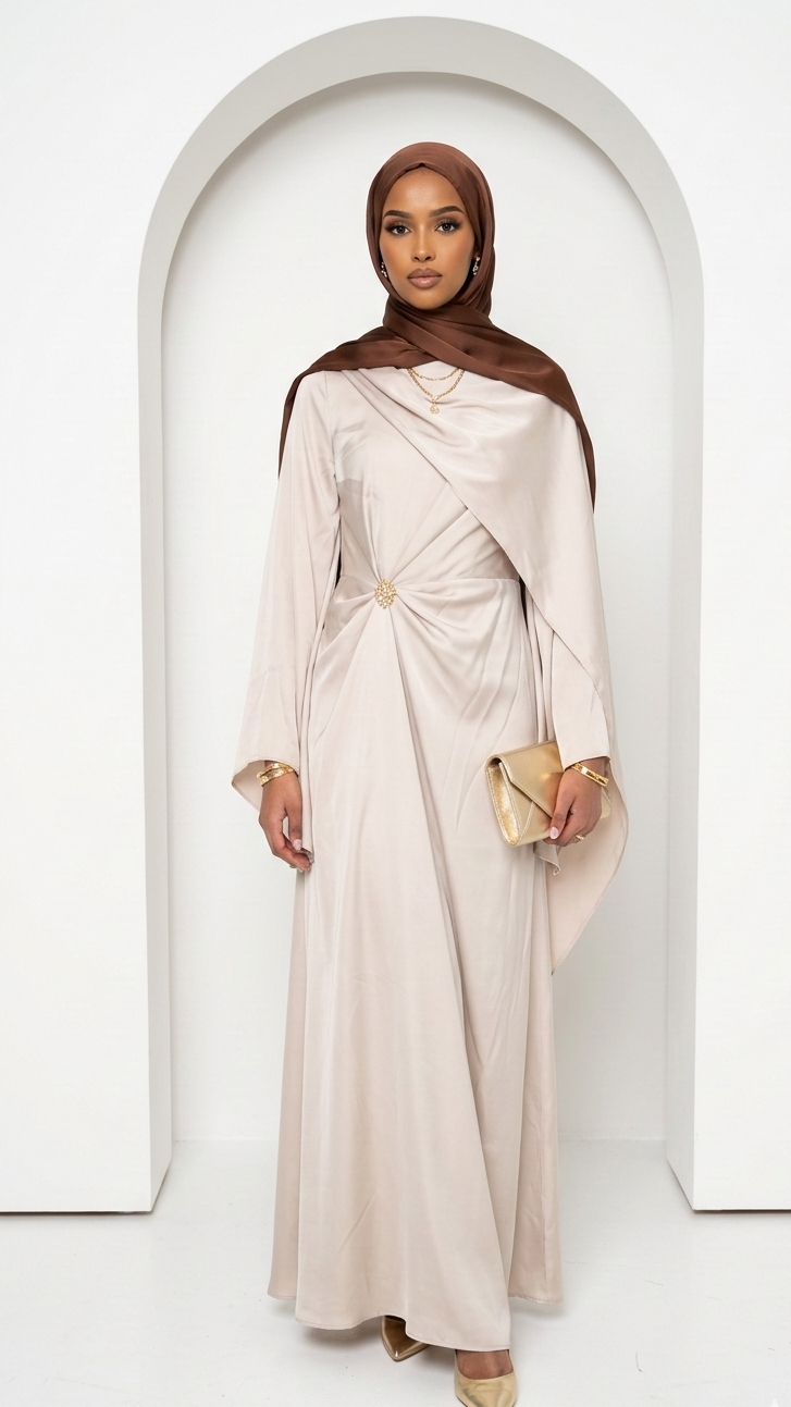 The Aloura Drape Dress