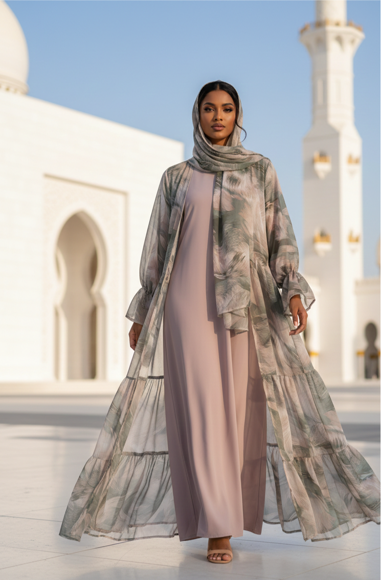 The Amal Abaya set