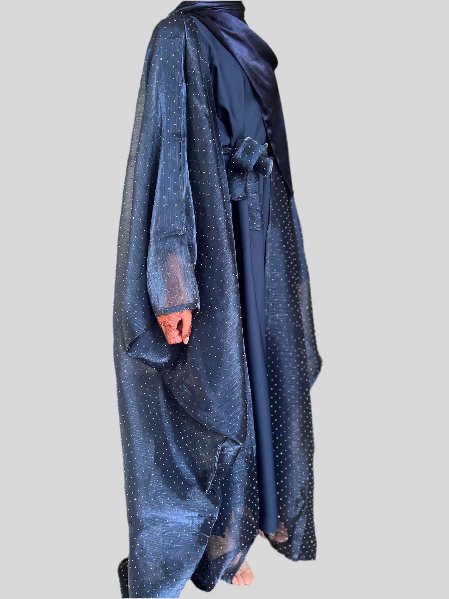 Jazah Organza abaya set