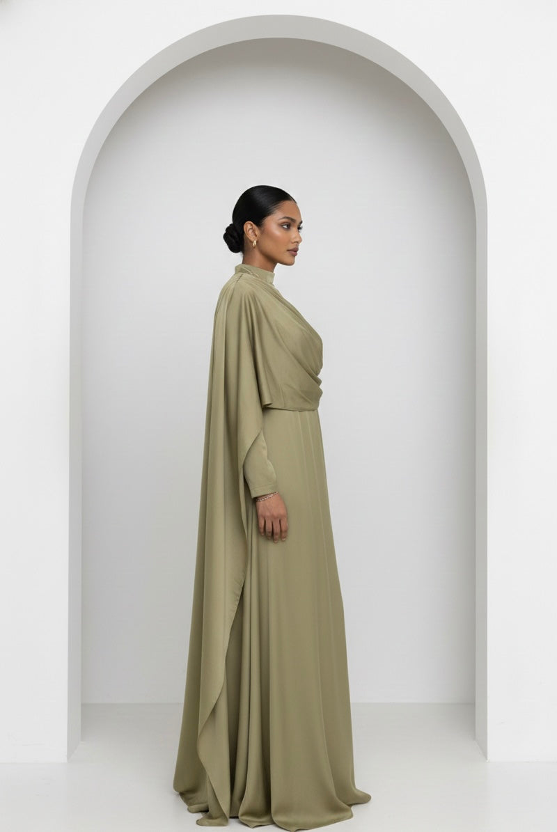 The Safa Drape dress