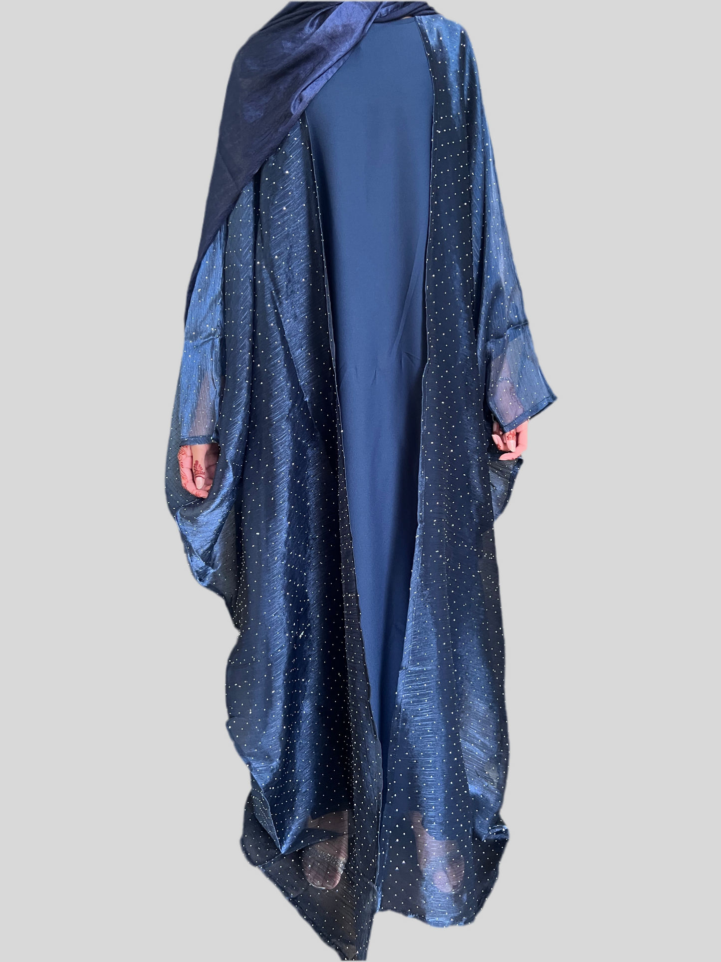 Jazah Organza abaya set