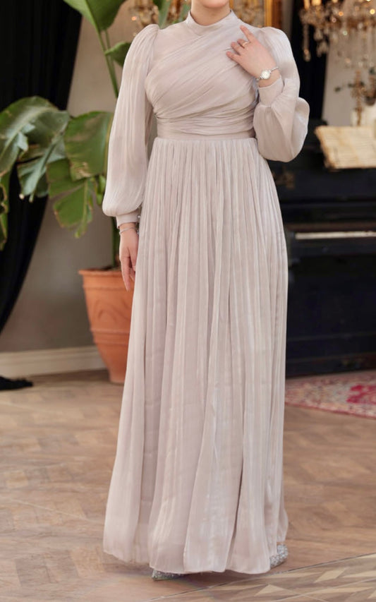 Creamy champagne gown
