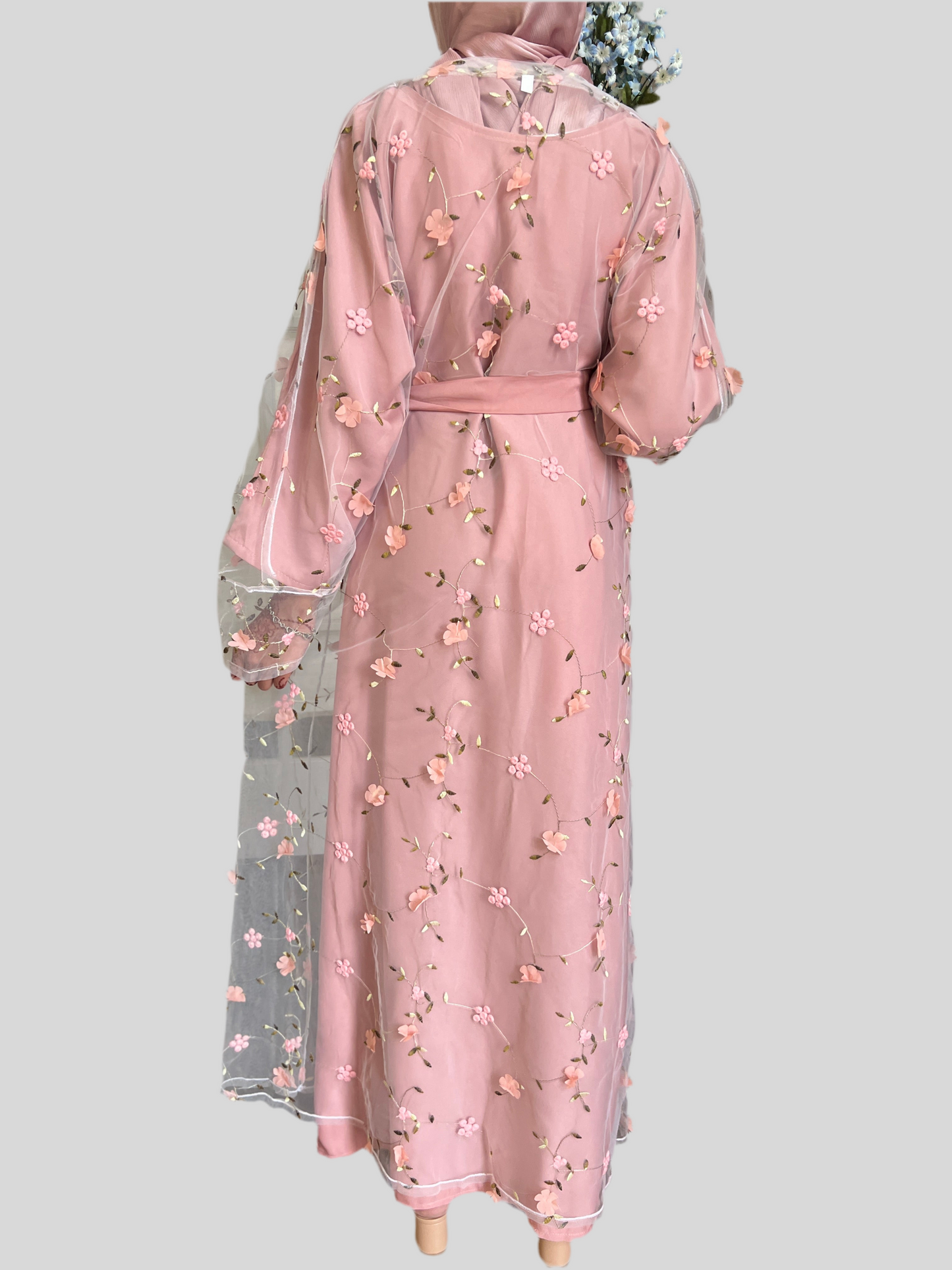 The Bloom abaya set