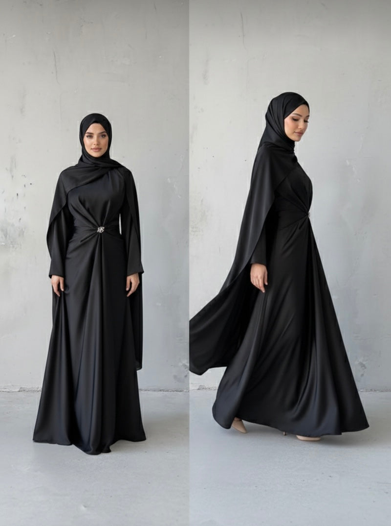 The Aloura Drape Dress