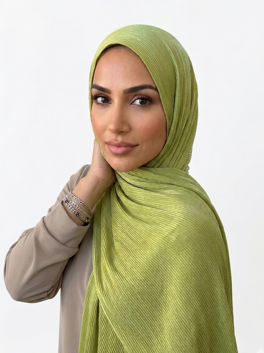 Pleated Silk