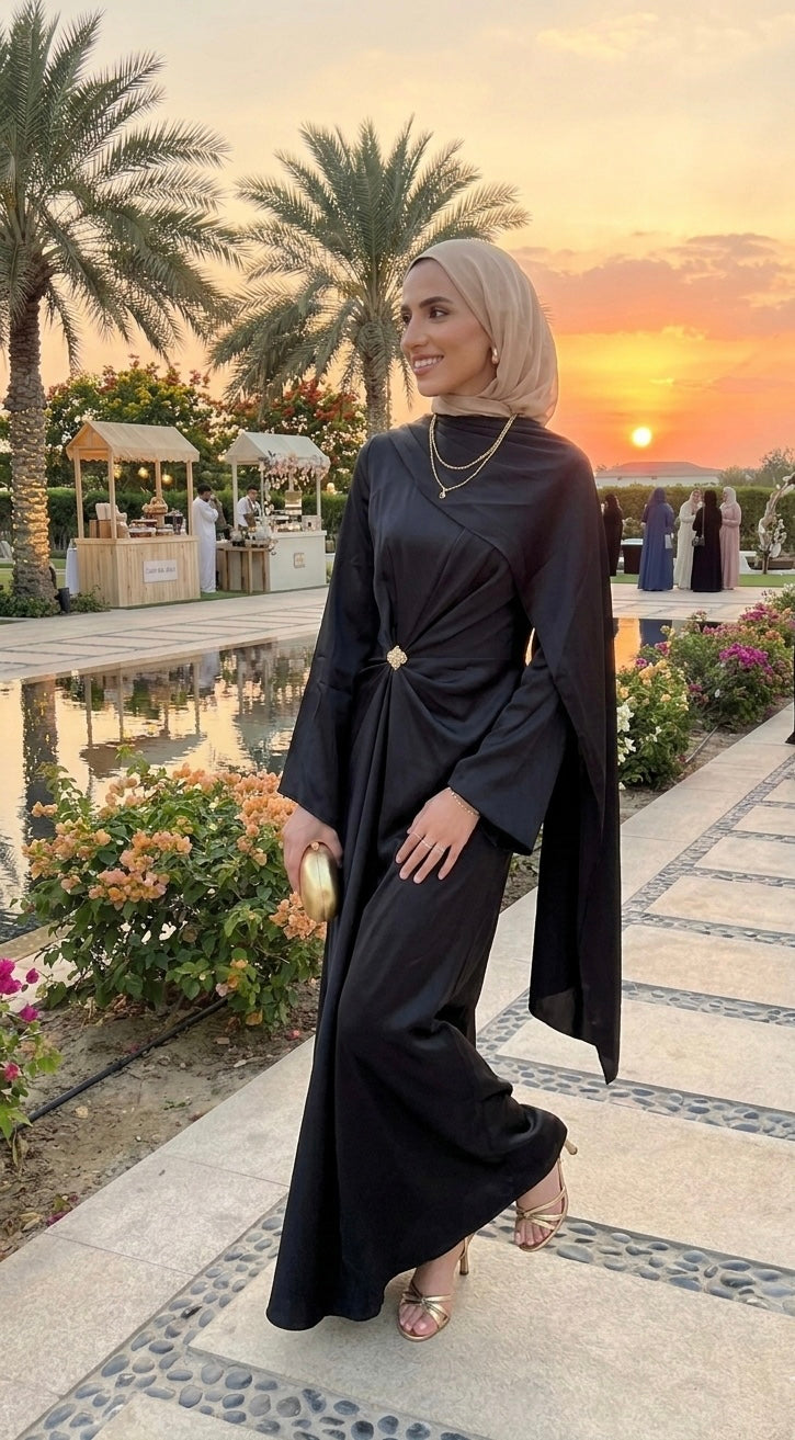 The Aloura Drape Dress