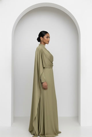 The Safa Drape dress