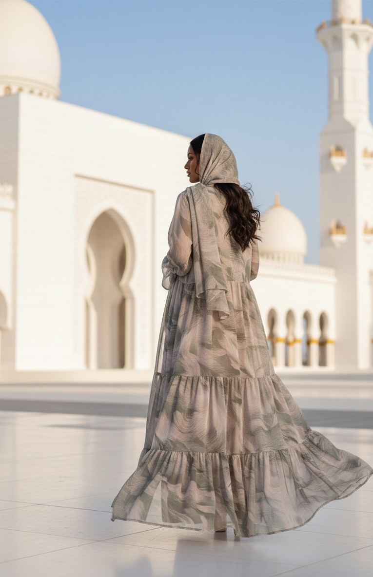 The Amal Abaya set