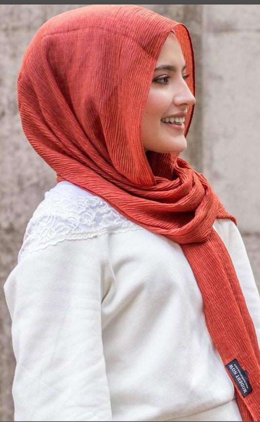 Crinkle Cotton Hijab