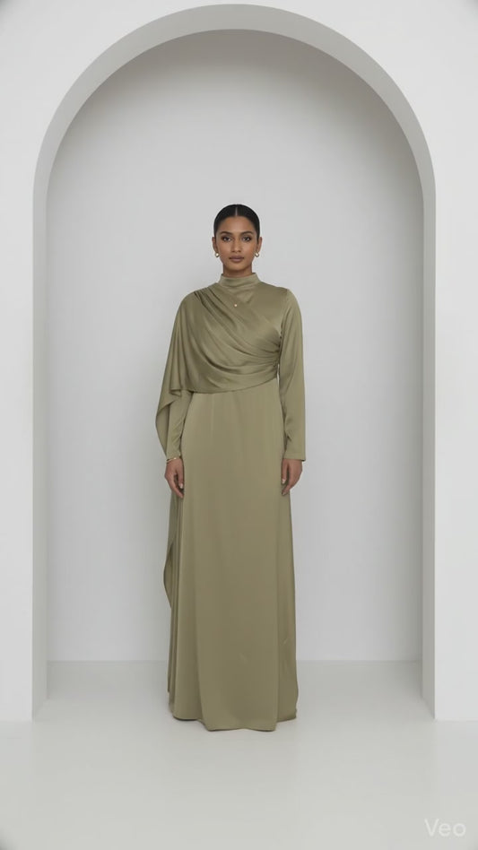 The Safa Drape dress