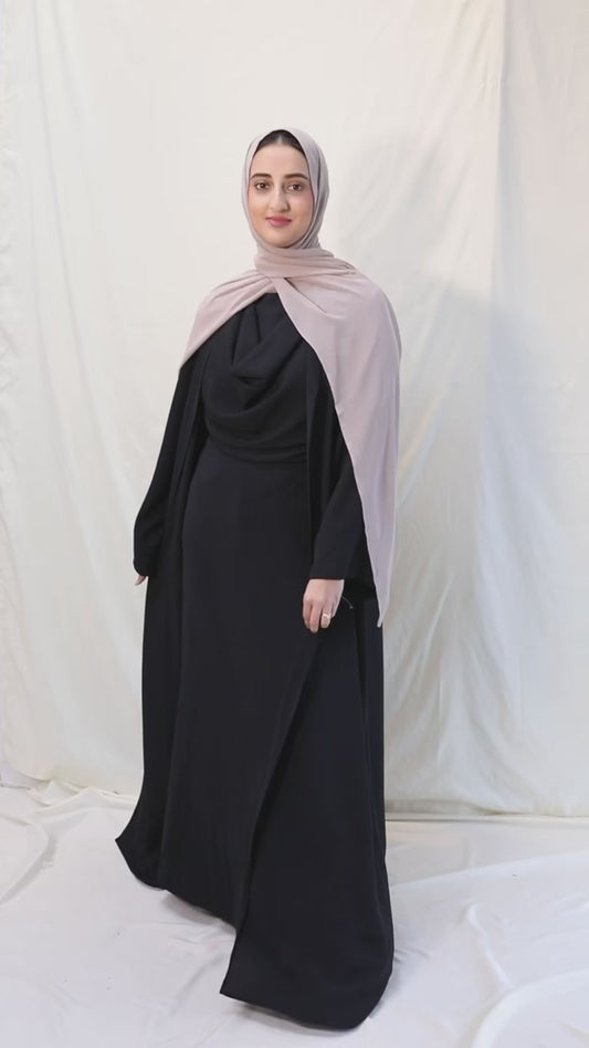 Lamiya abaya/dress set black